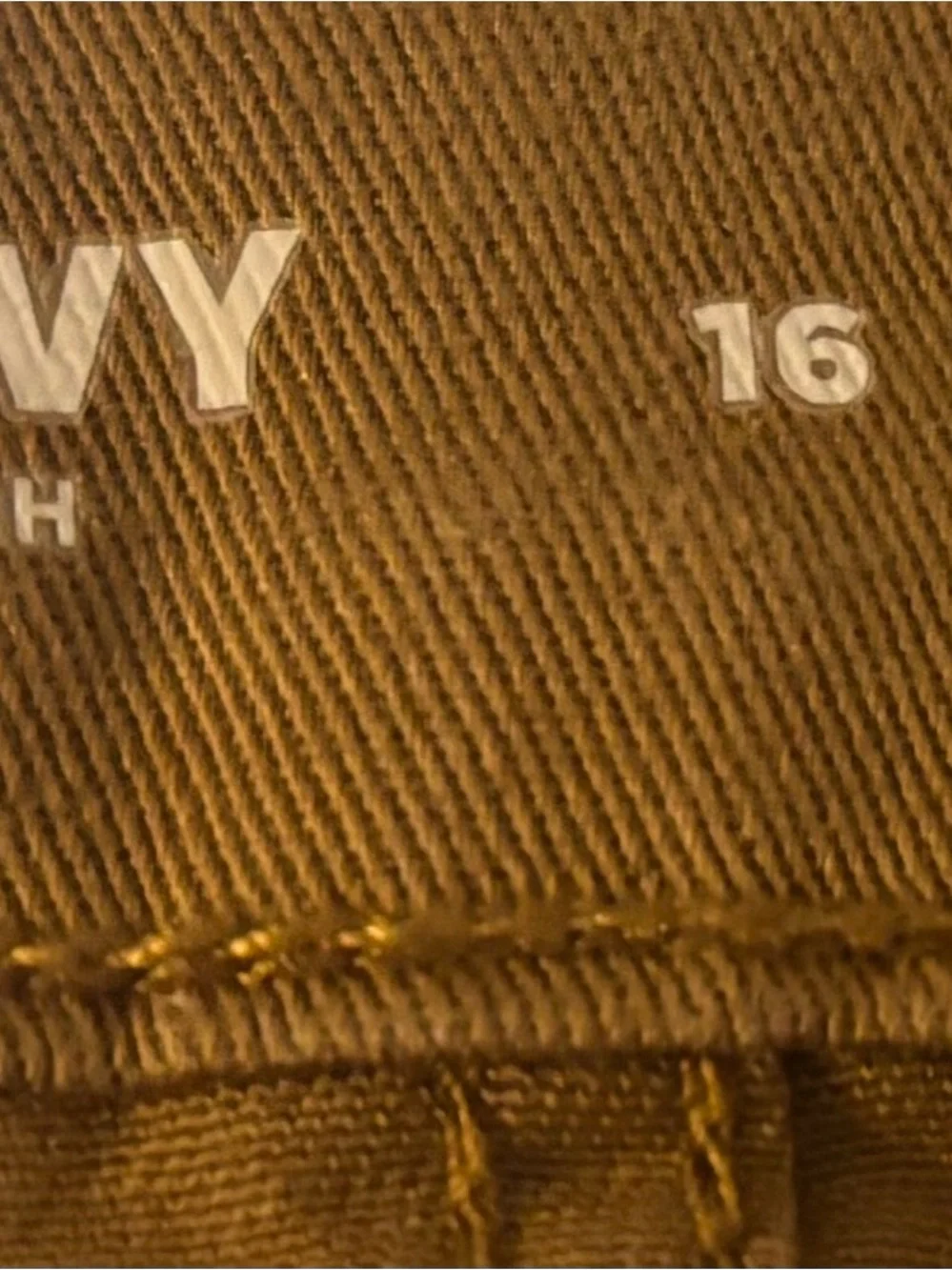 Old Navy Boy’s Slim Pants in Dark Khaki
